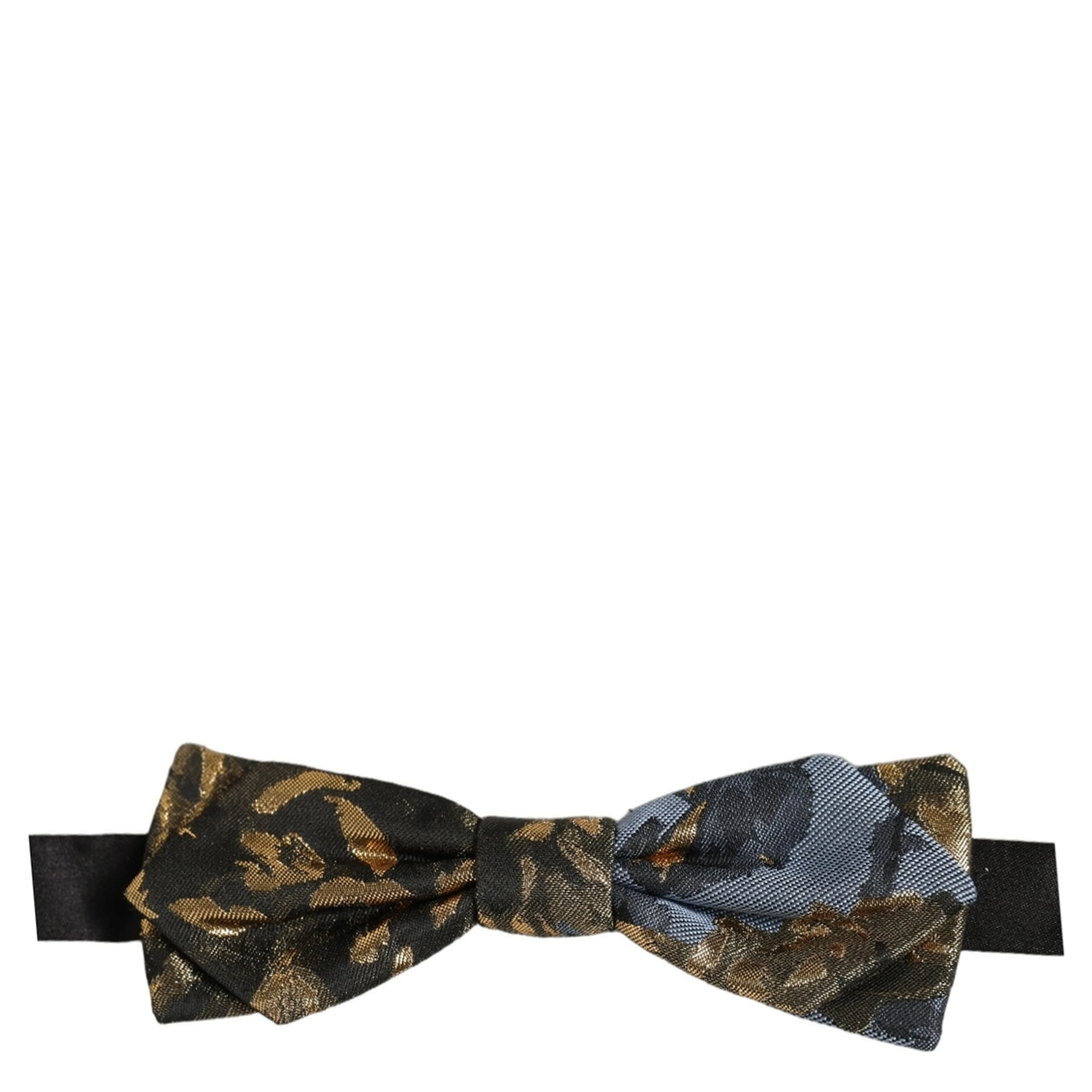 Men Multicolor Jacquard Adjustable Neck Bow Tie