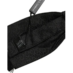 Men Black 100% SIlk Adjustable Neck Papillon Bow Tie