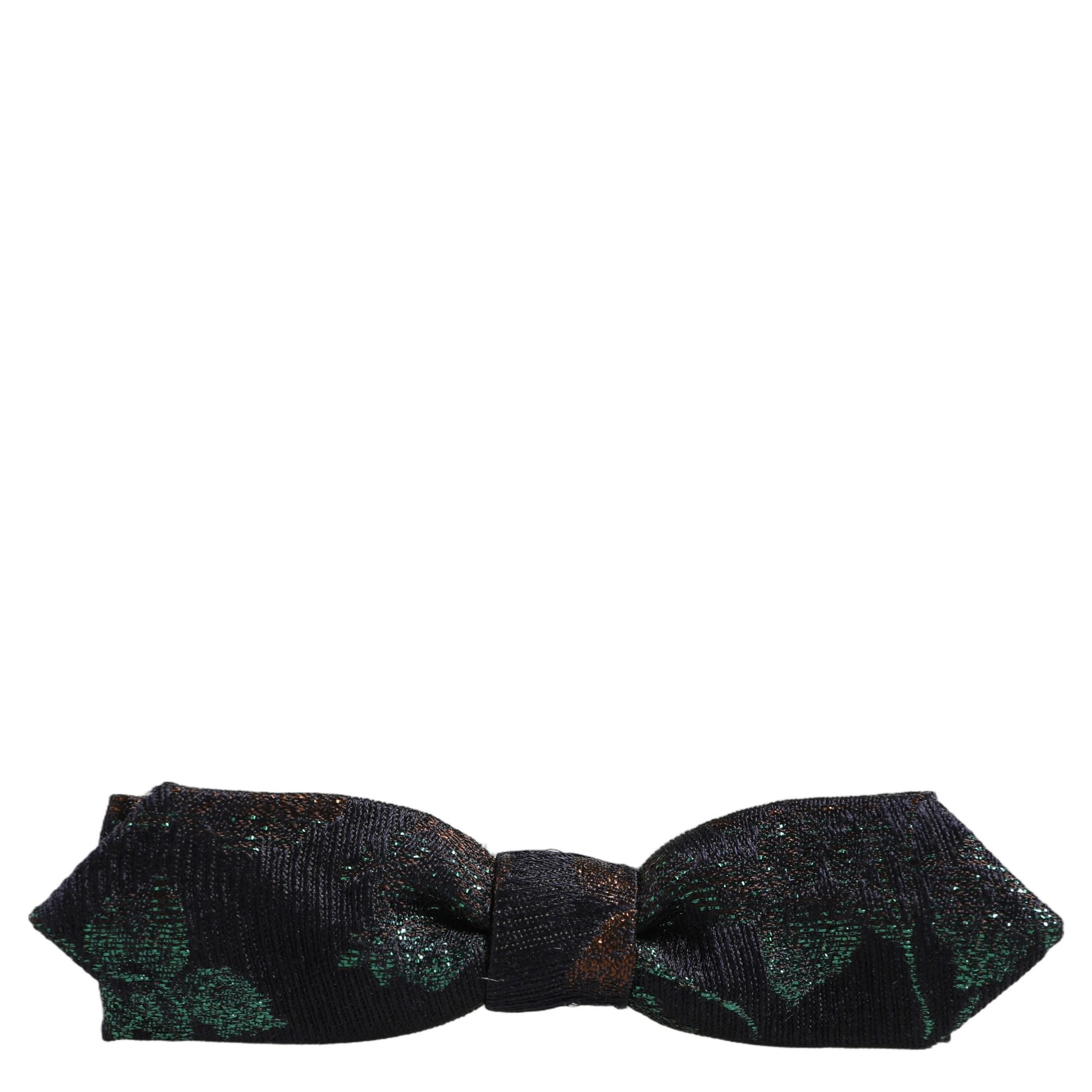 Men Multicolor 100% Silk Adjustable Neck Papillon Bow Tie