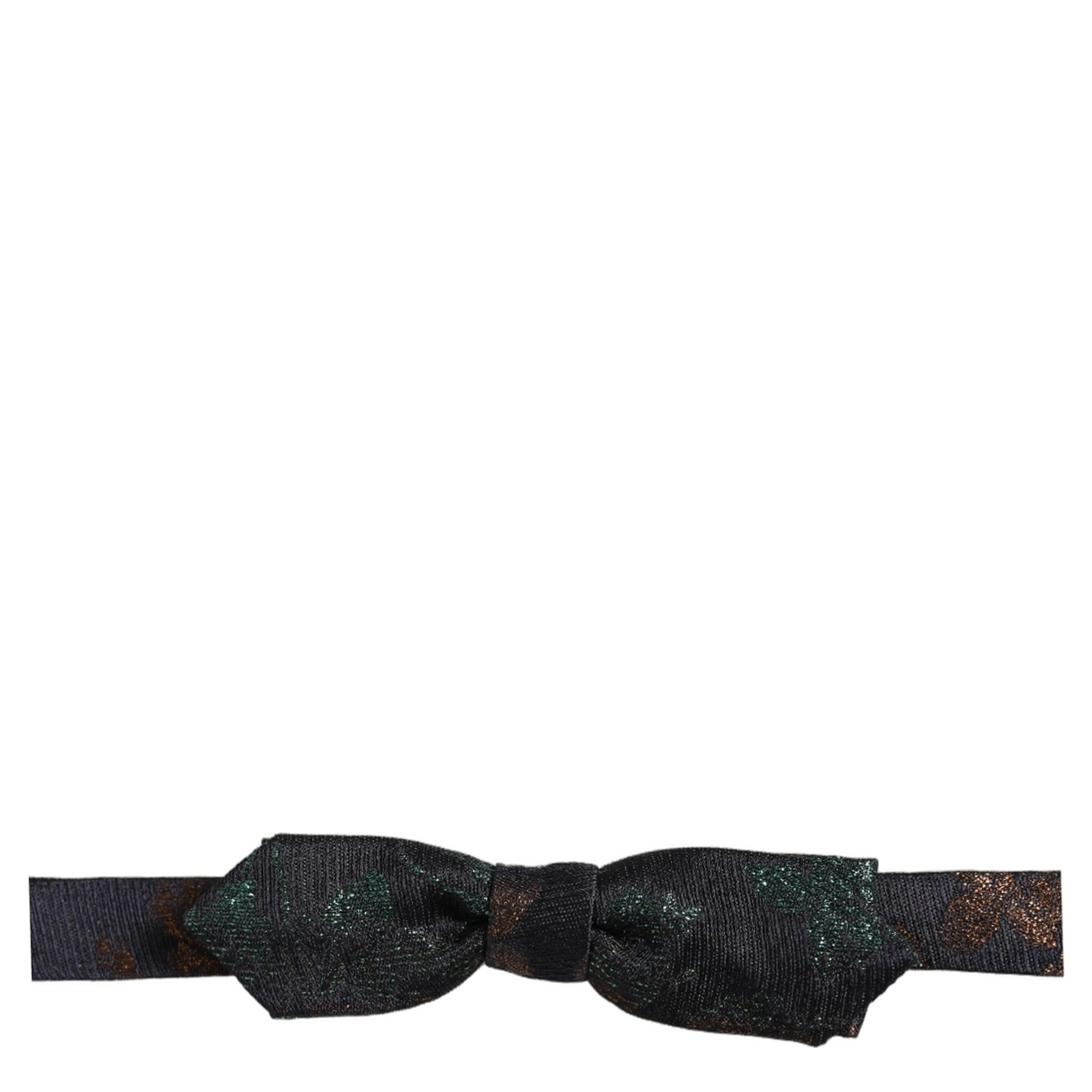 Men Multicolor 100% Silk Adjustable Neck Papillon Bow Tie