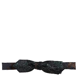 Men Multicolor 100% Silk Adjustable Neck Papillon Bow Tie