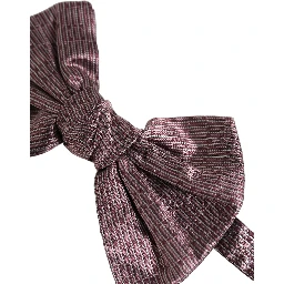 Men Maroon 100% Silk Adjustable Neck Papillon Bow Tie