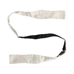 Men White 100% Silk Adjustable Neck Papillon Bow Tie