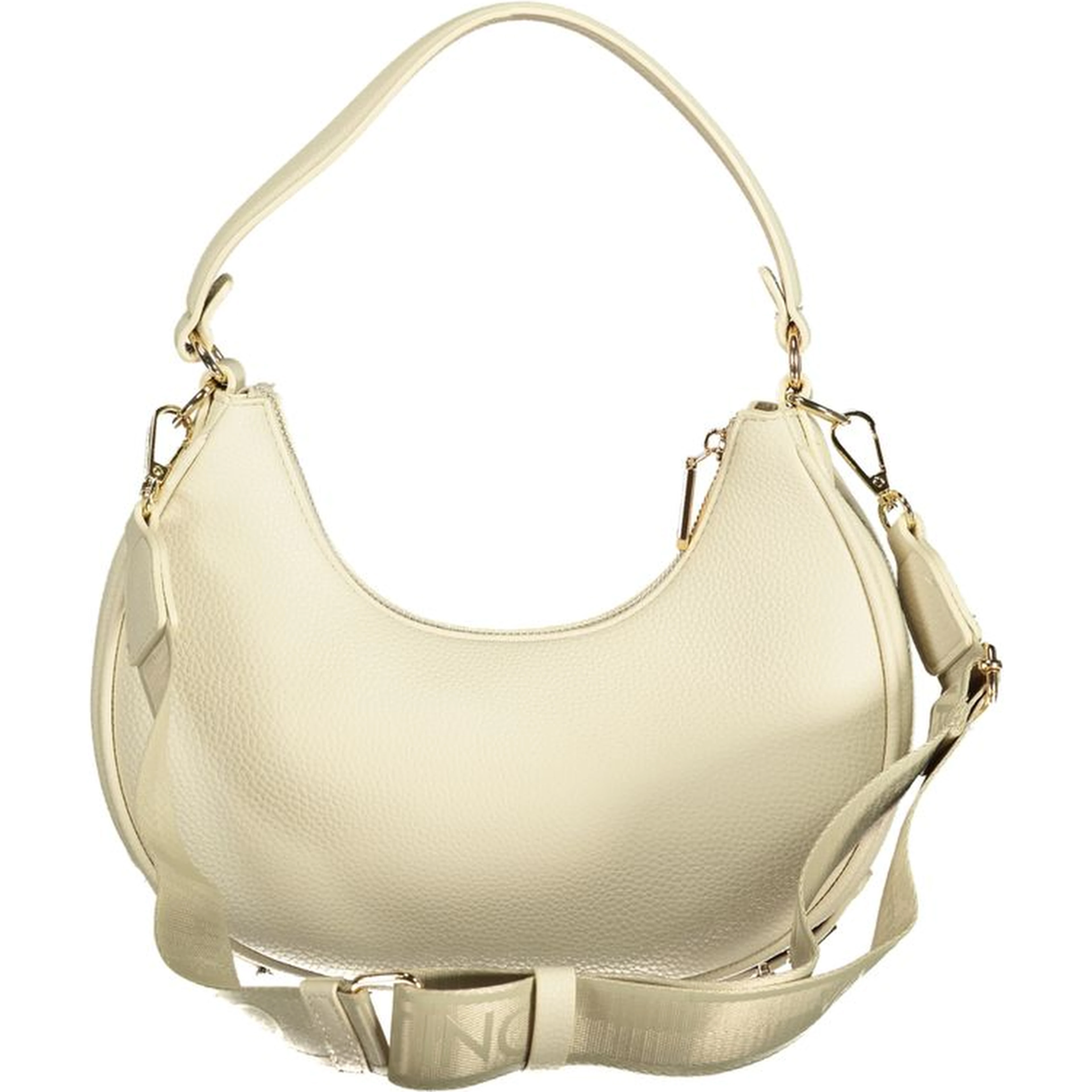 Beige Polyethylene Handbag
