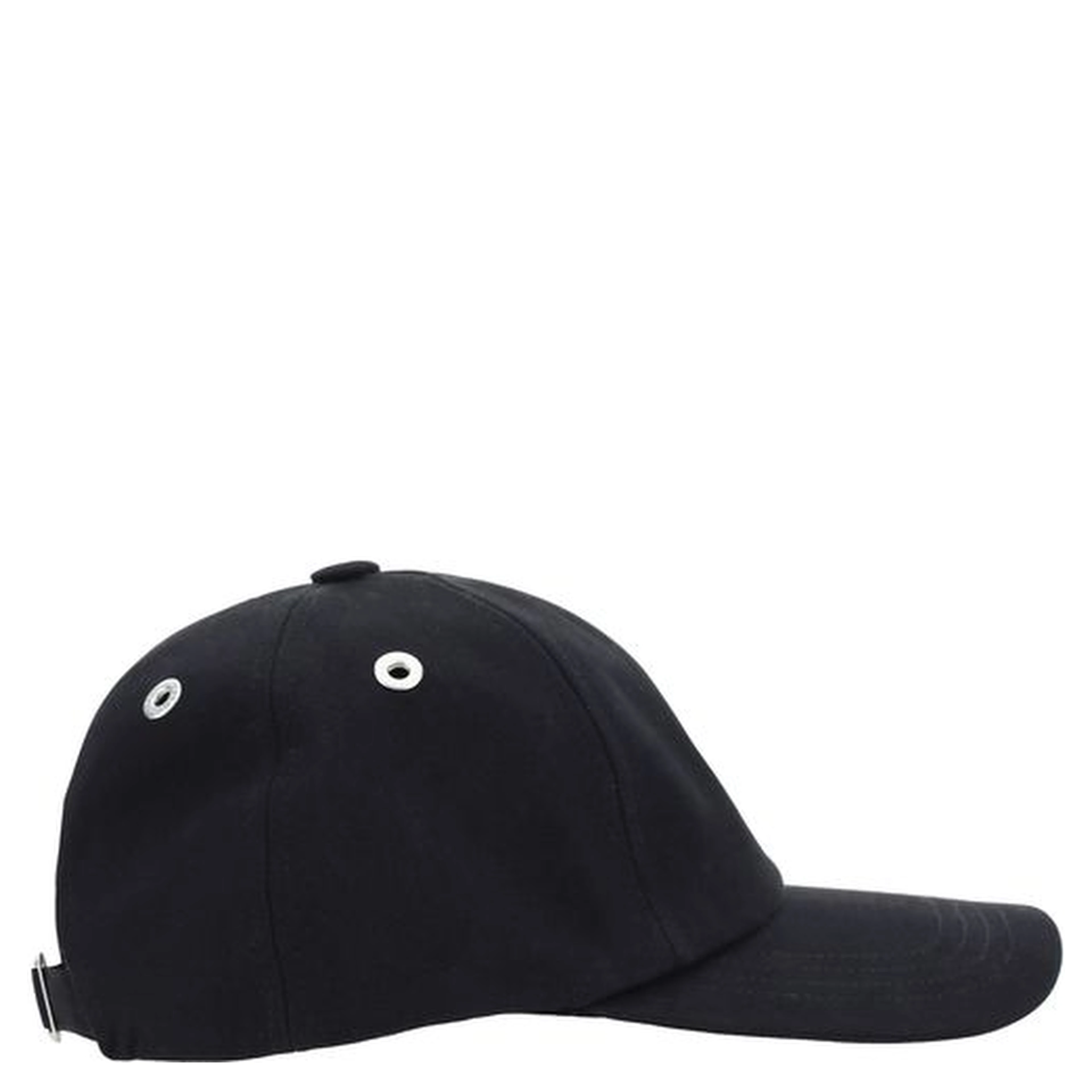 Black Cotton Cap (Baseball Hat)