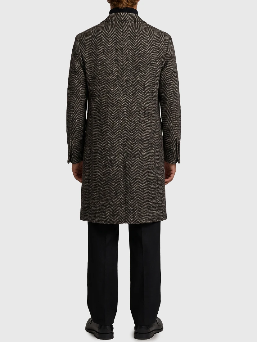 Double-breasted Pino Lerario London coat