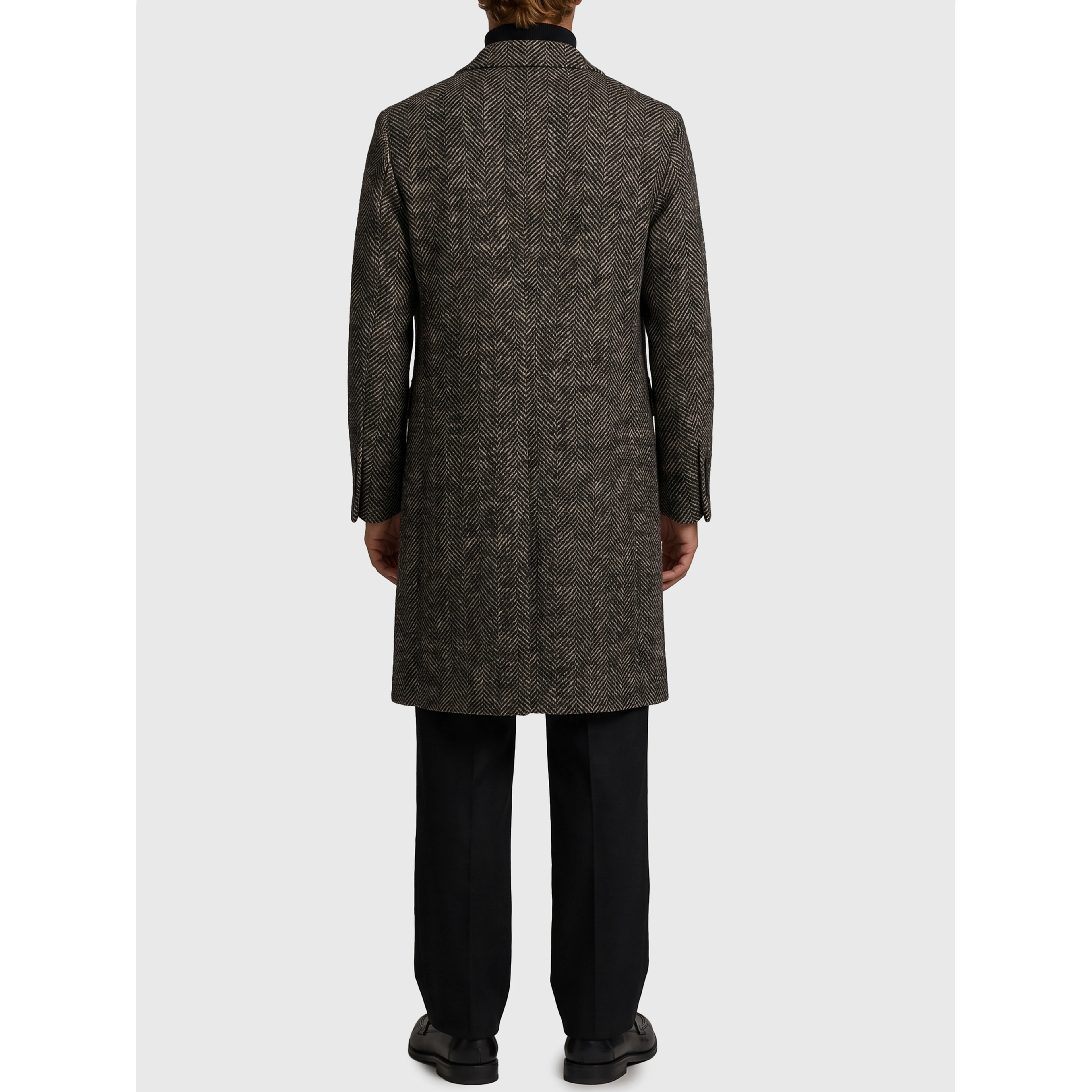 Double-breasted Pino Lerario London coat