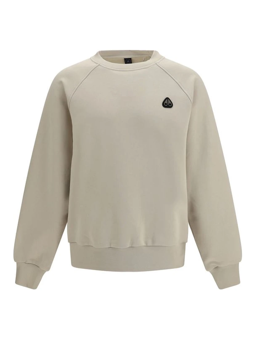 Beige Polyester Sweatshirt
