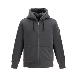 Gray Polyester Sweatshirt