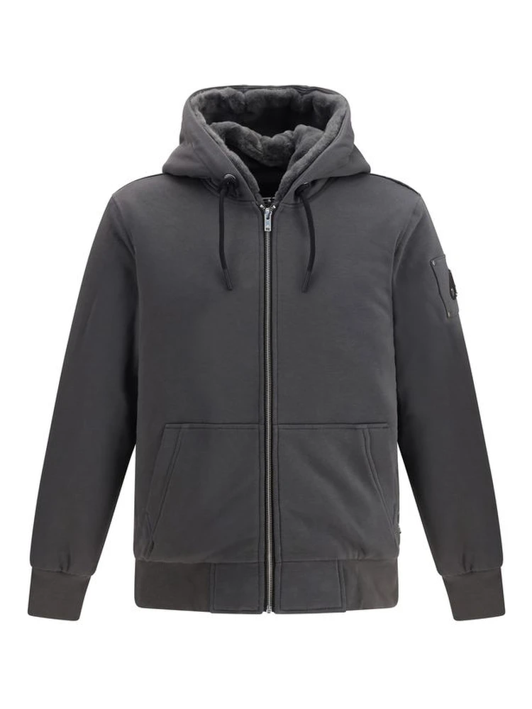 Gray Polyester Sweatshirt