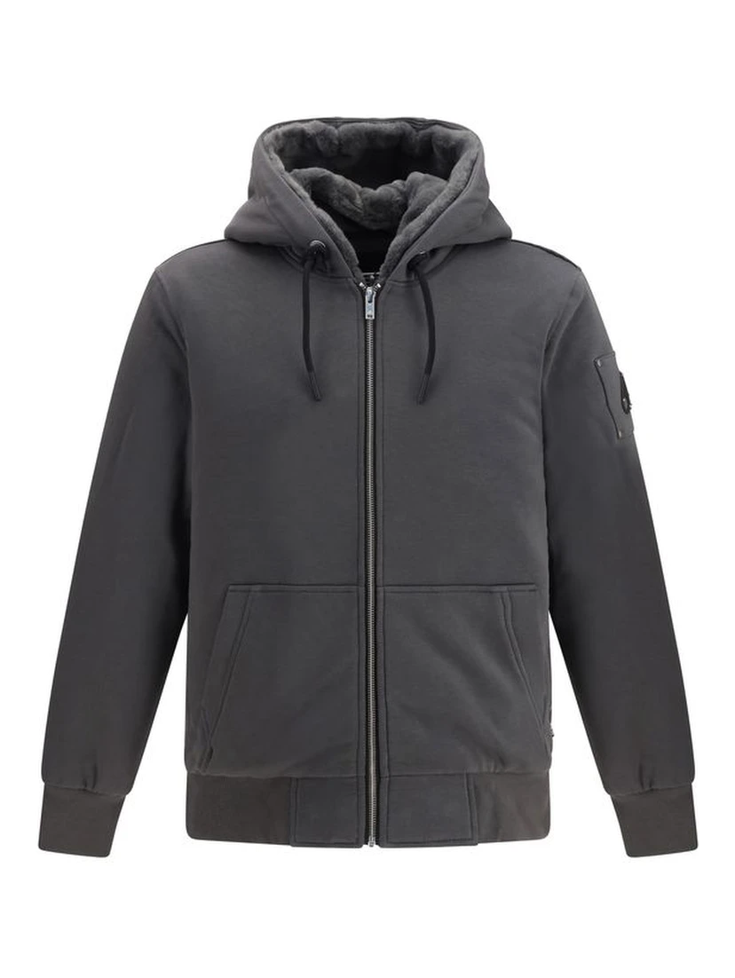 Gray Polyester Sweatshirt