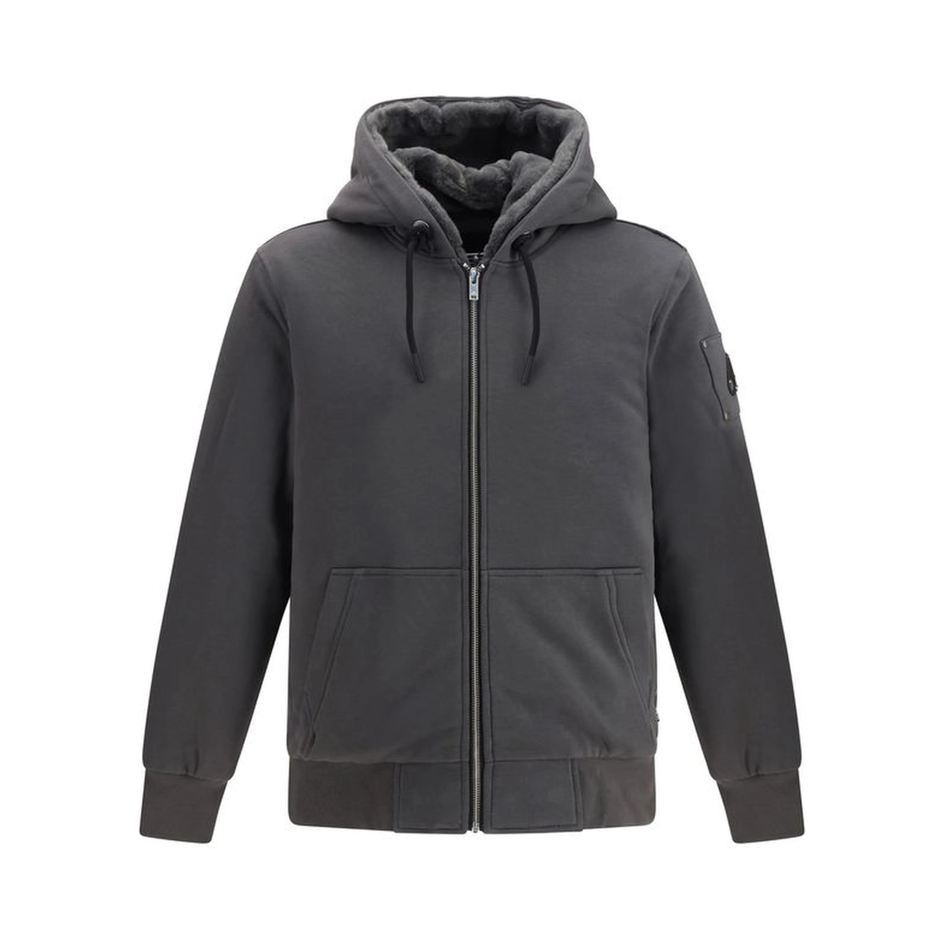 Gray Polyester Sweatshirt