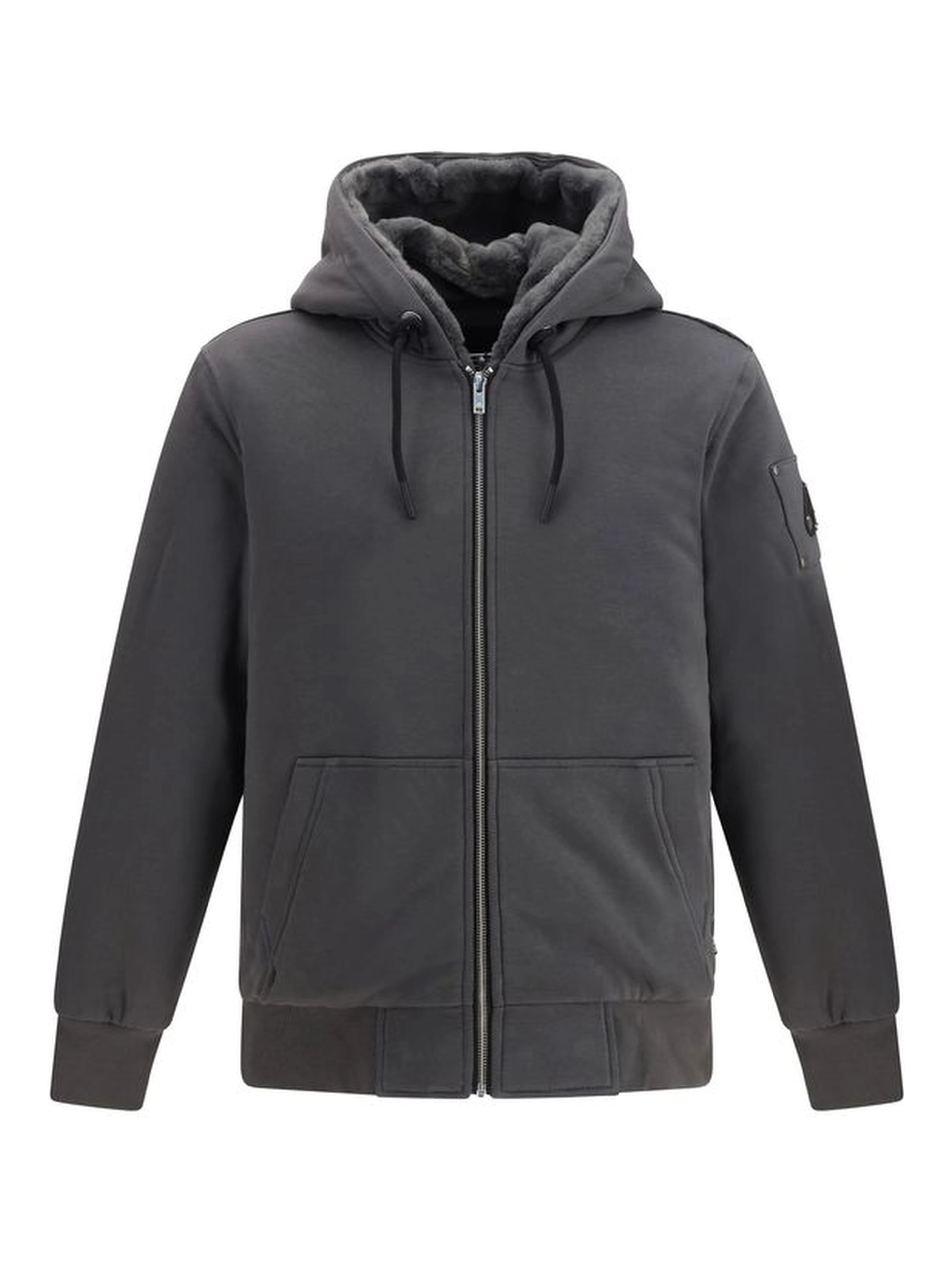 Gray Polyester Sweatshirt