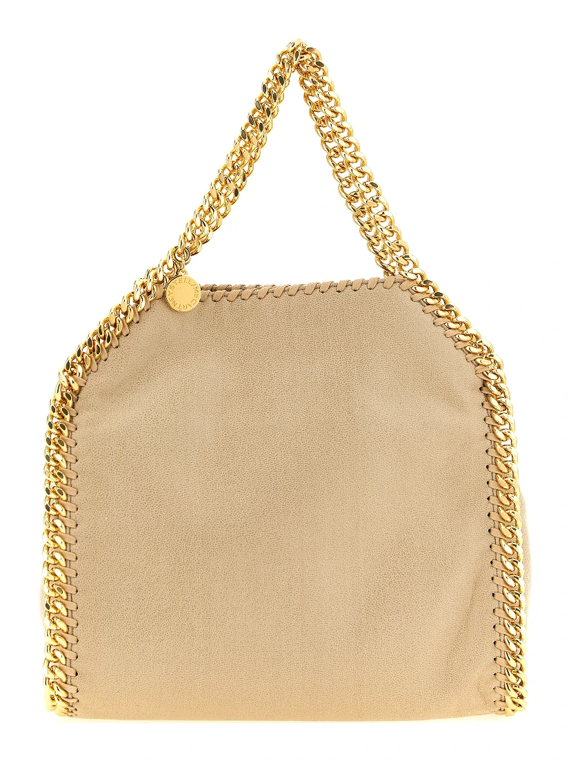 Beige Polyester Shoulder Bag