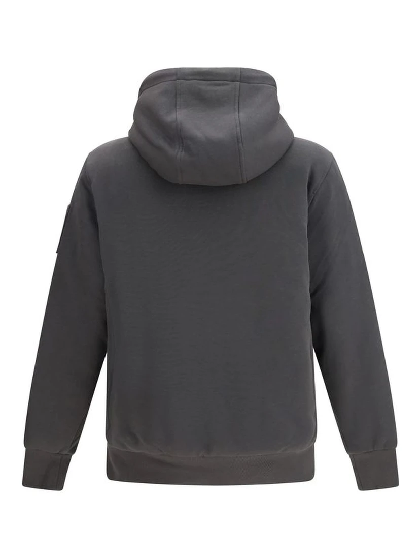 Gray Polyester Sweatshirt