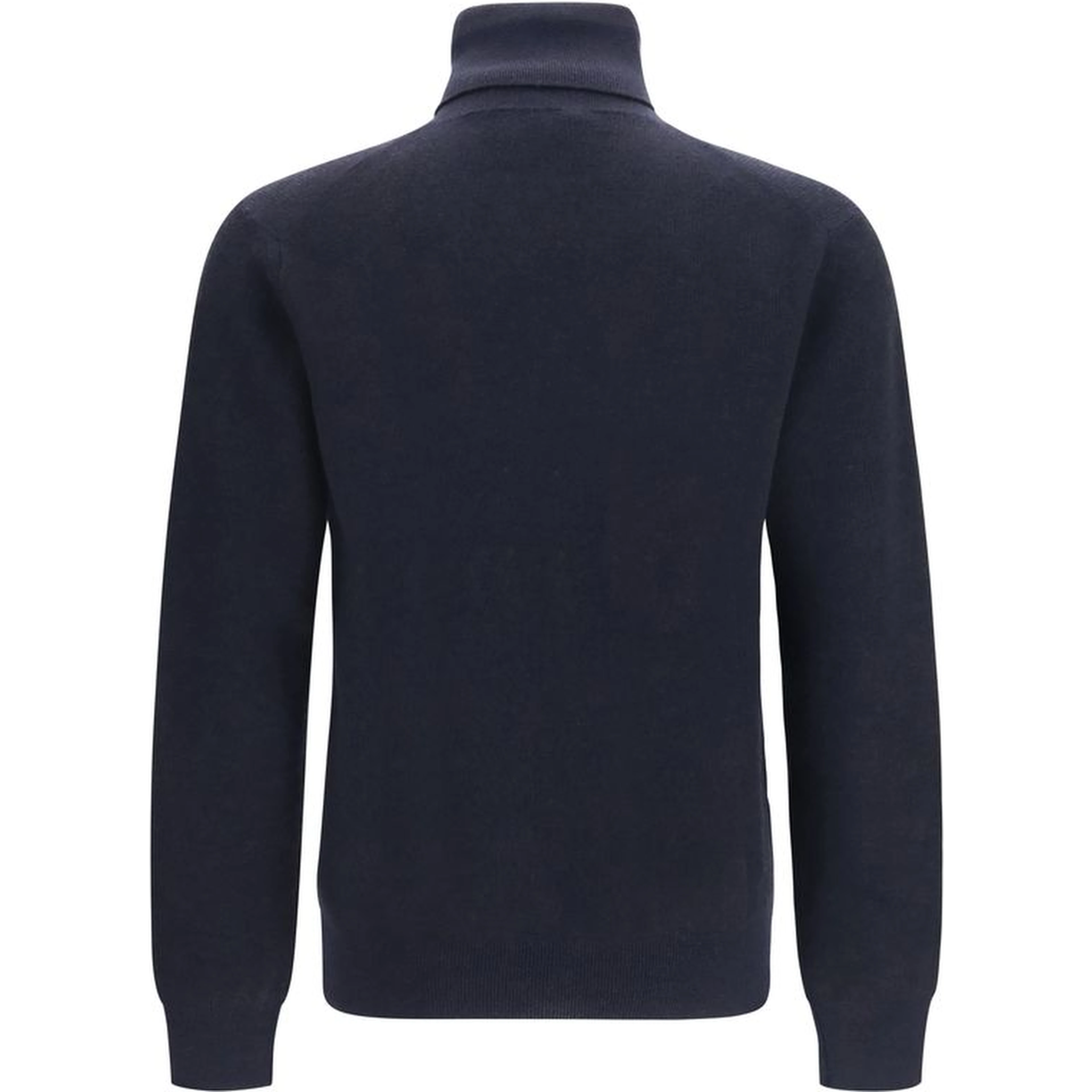 Blue Cashmere Turtleneck