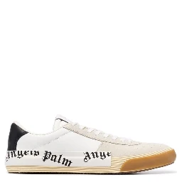 Beige Calfskin Low Top Sneakers