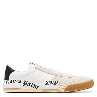 Beige Calfskin Low Top Sneakers