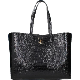 Black Leather Shoulder Bag