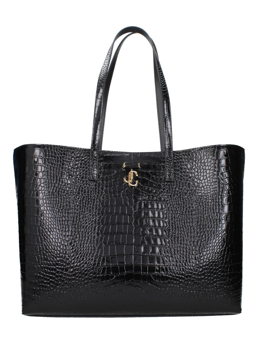 Black Leather Shoulder Bag