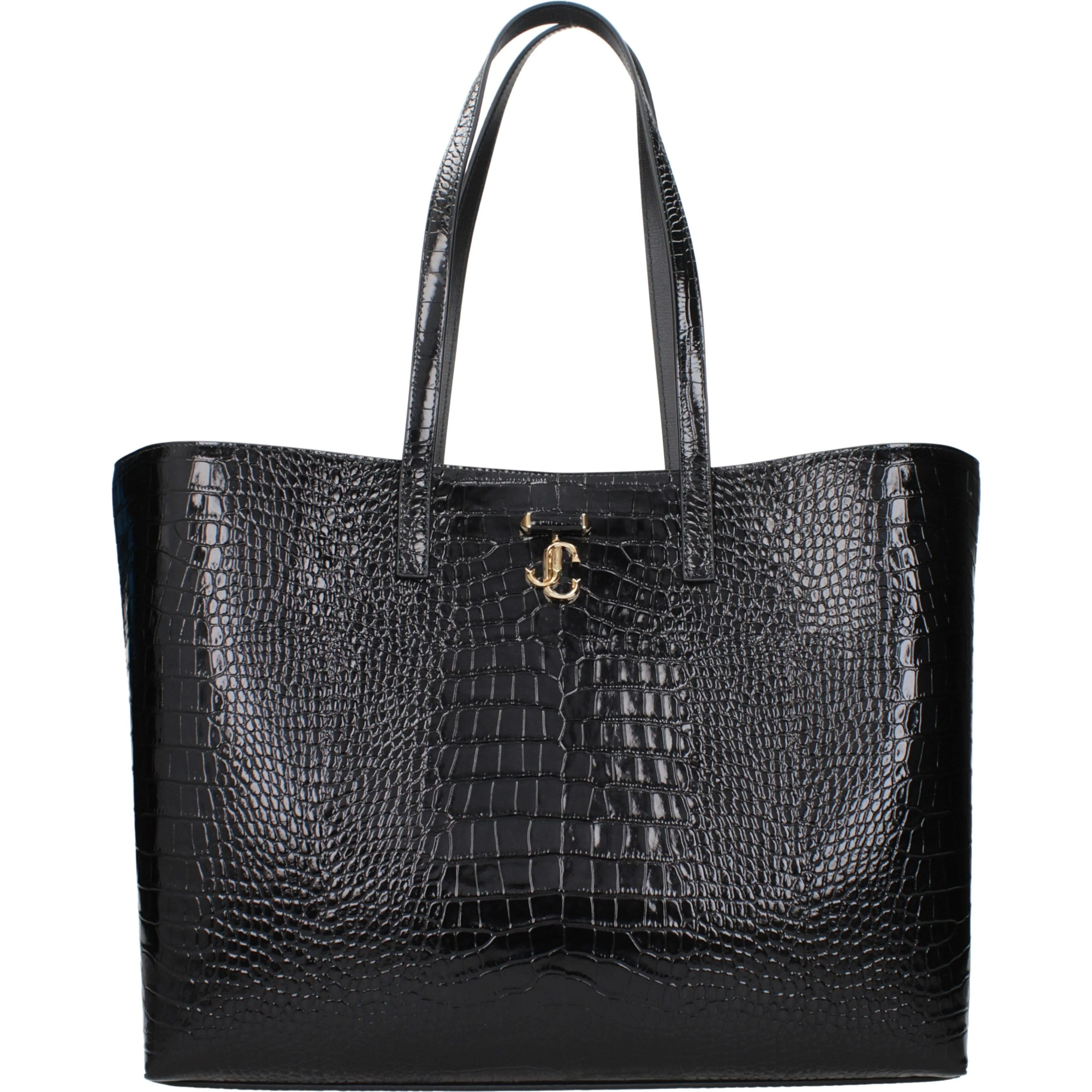Black Leather Shoulder Bag