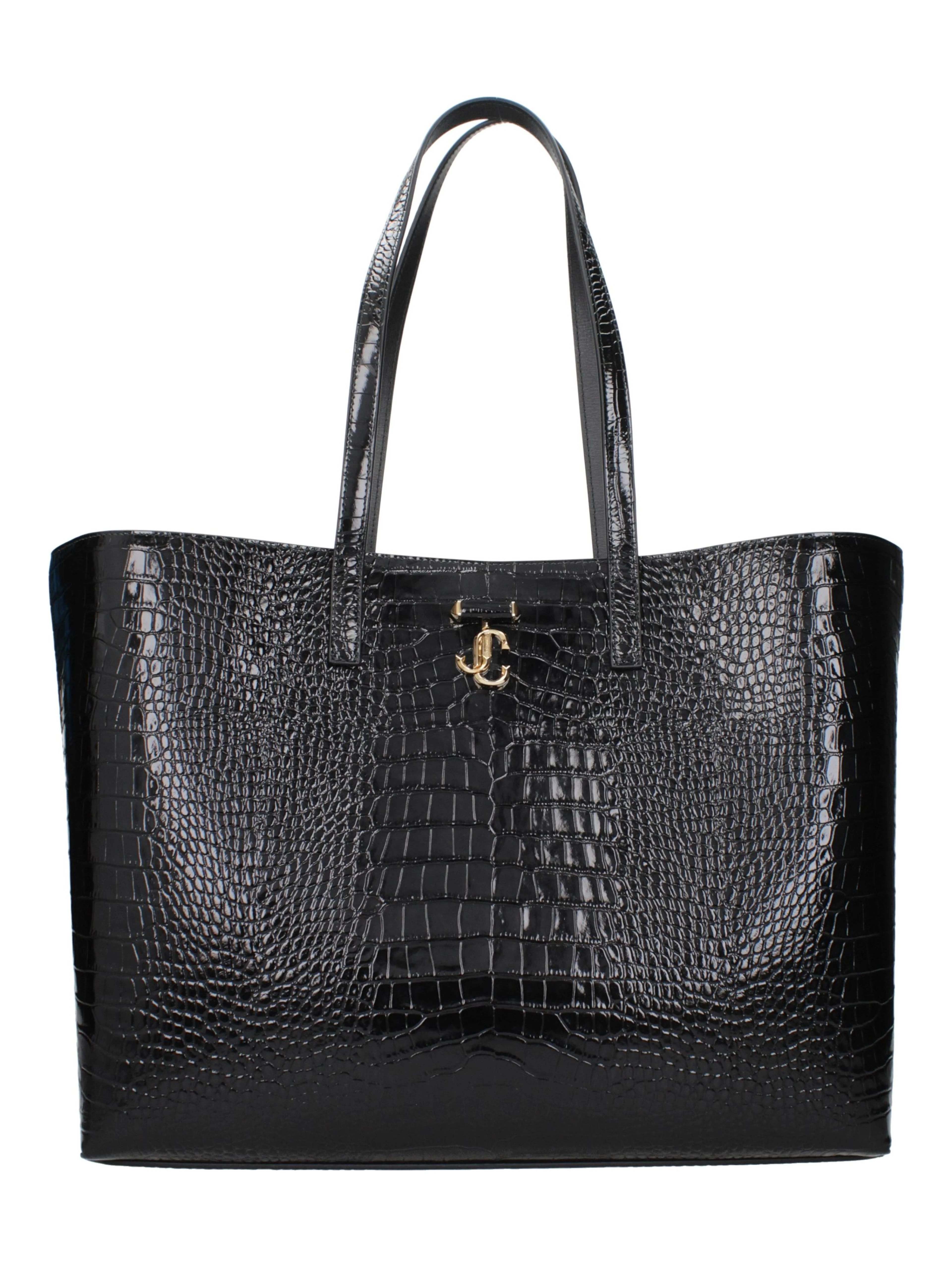 Black Leather Shoulder Bag