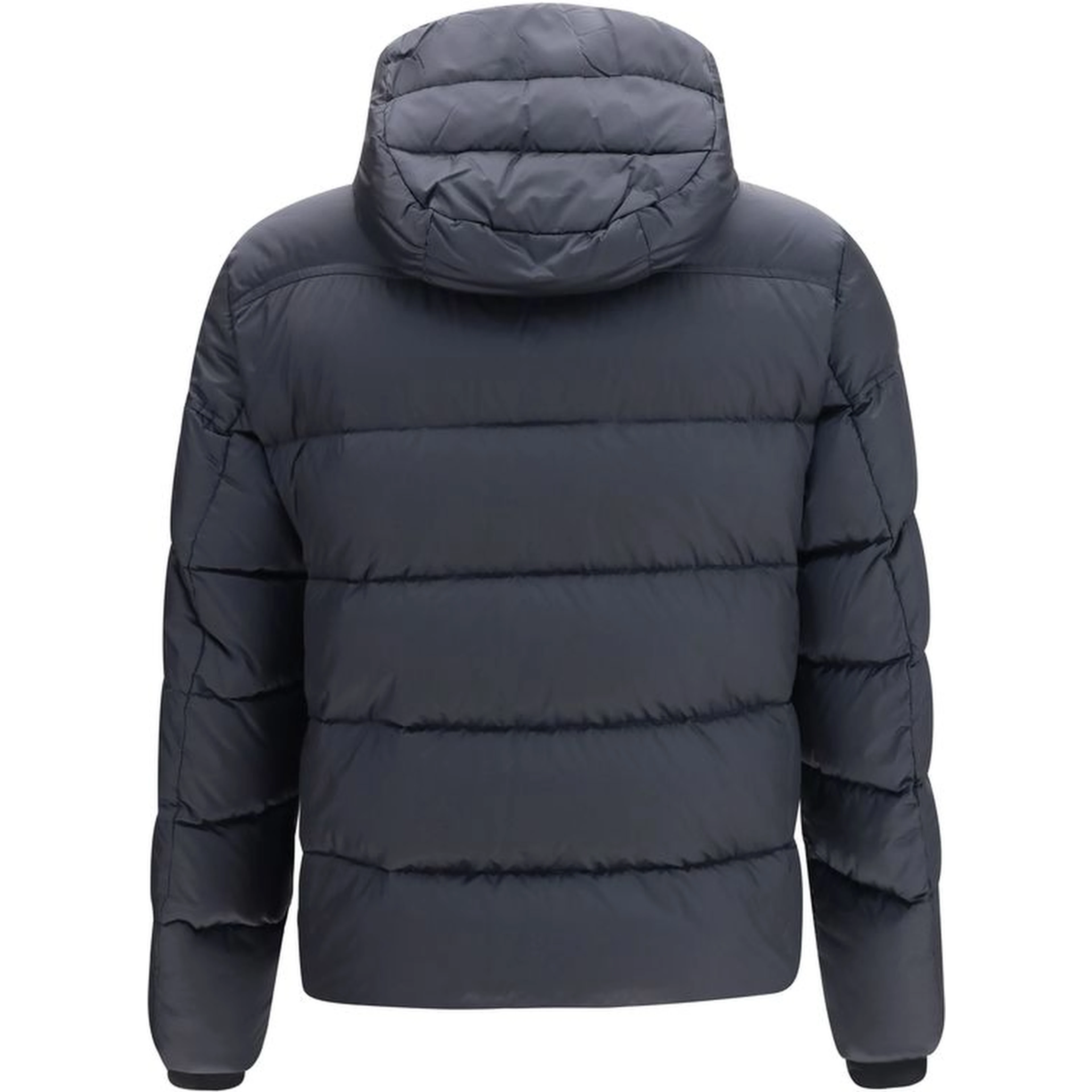 Blue Polyamide Full-Length Jacket