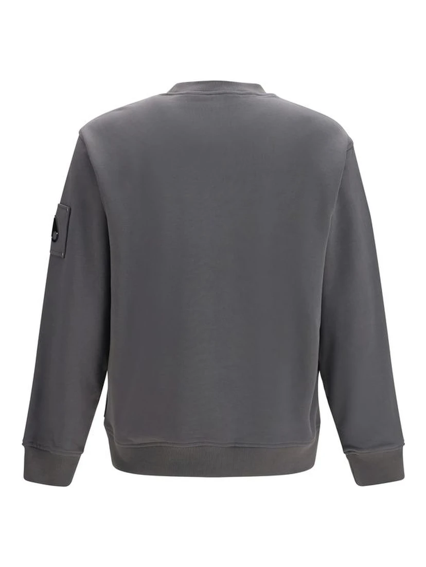 Gray Cotton Sweatshirt