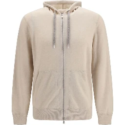 Beige Cashmere Sweatshirt