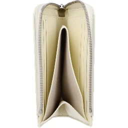 White Leather Wallet