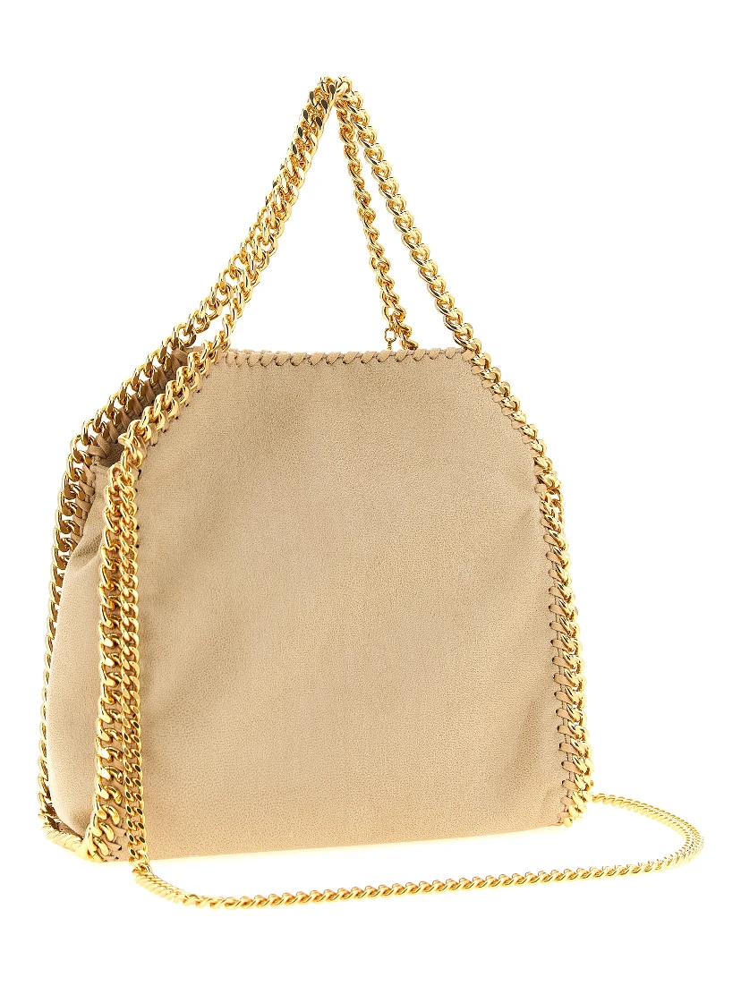 Beige Polyester Shoulder Bag