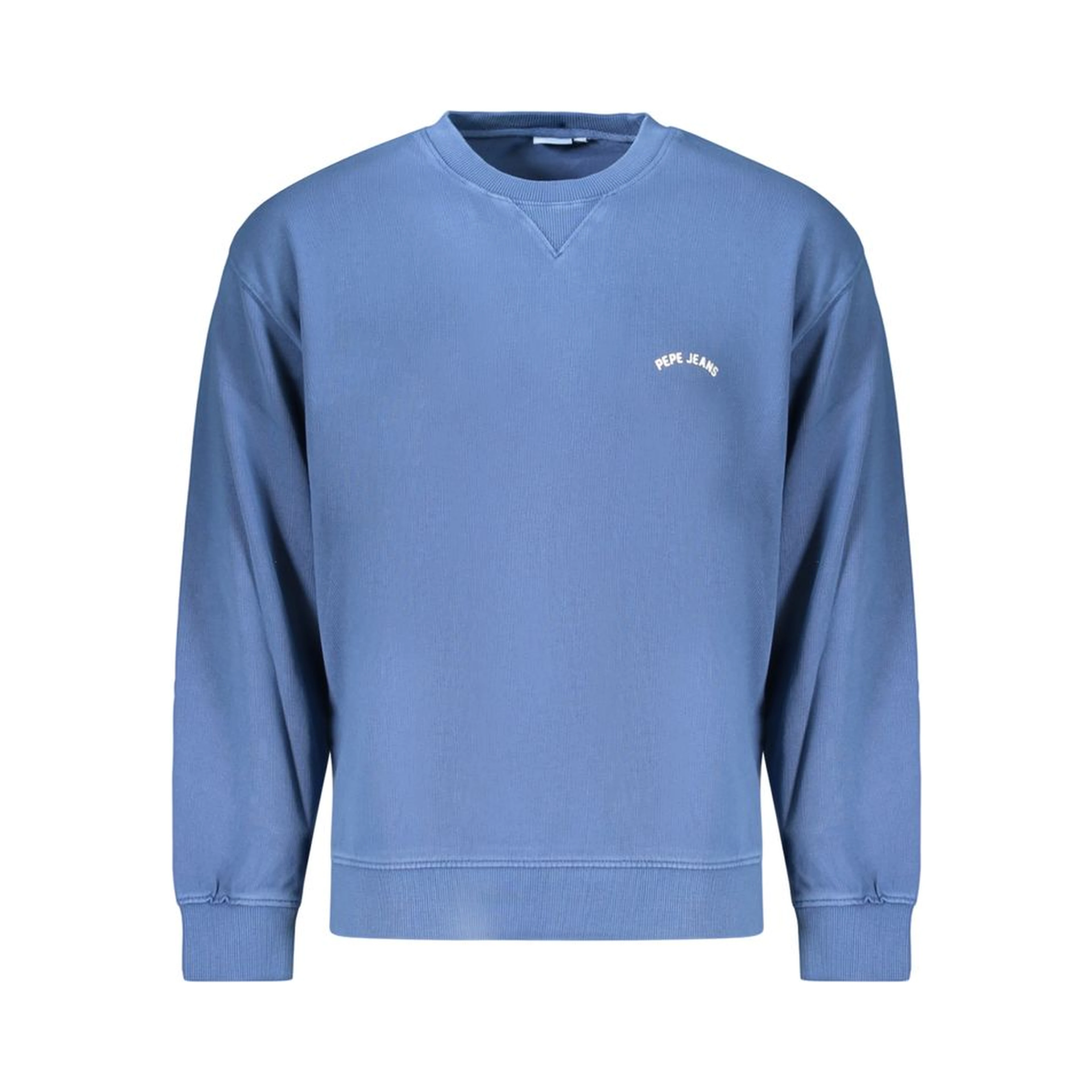 Blue Cotton Men's Sweatshirt