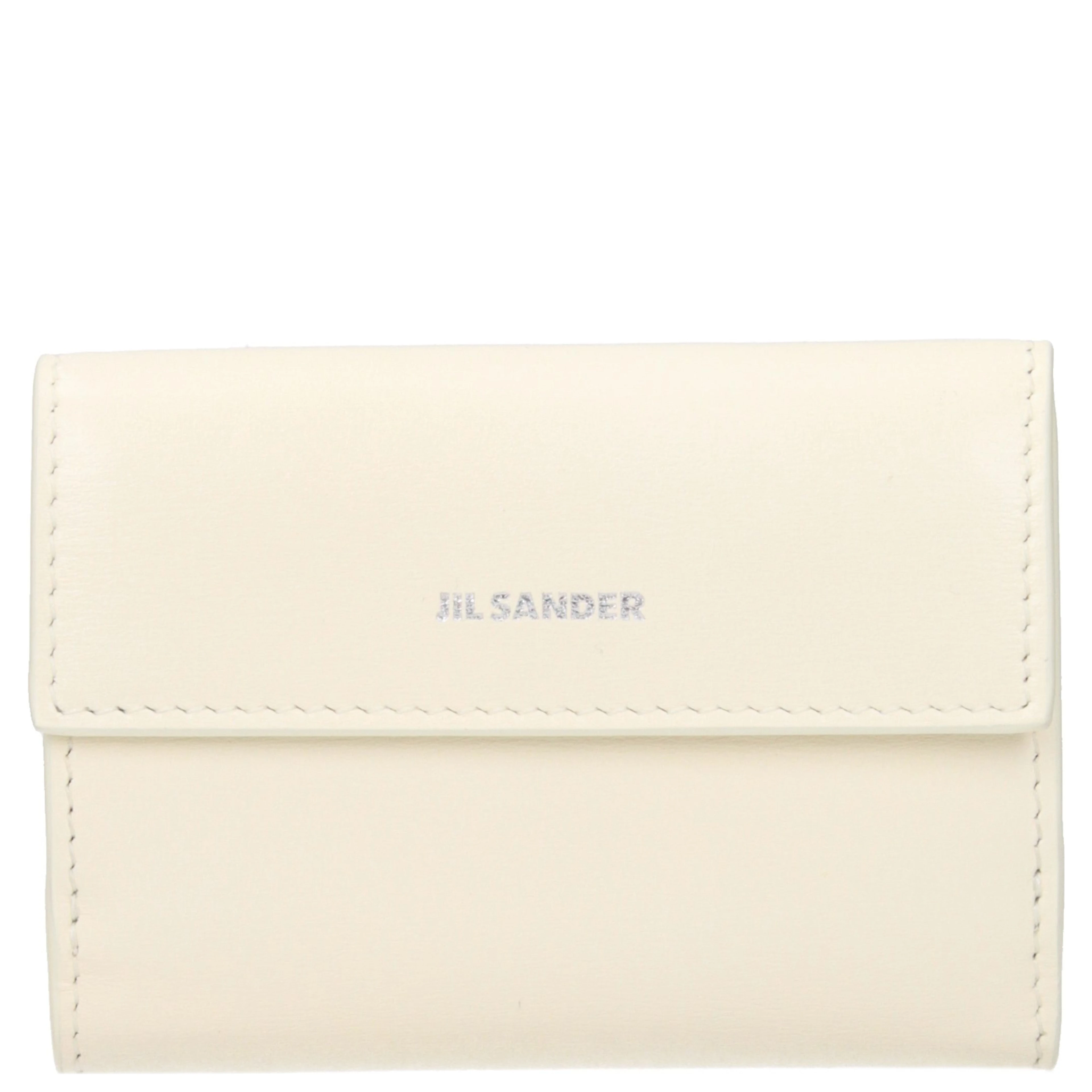 White Leather Wallet