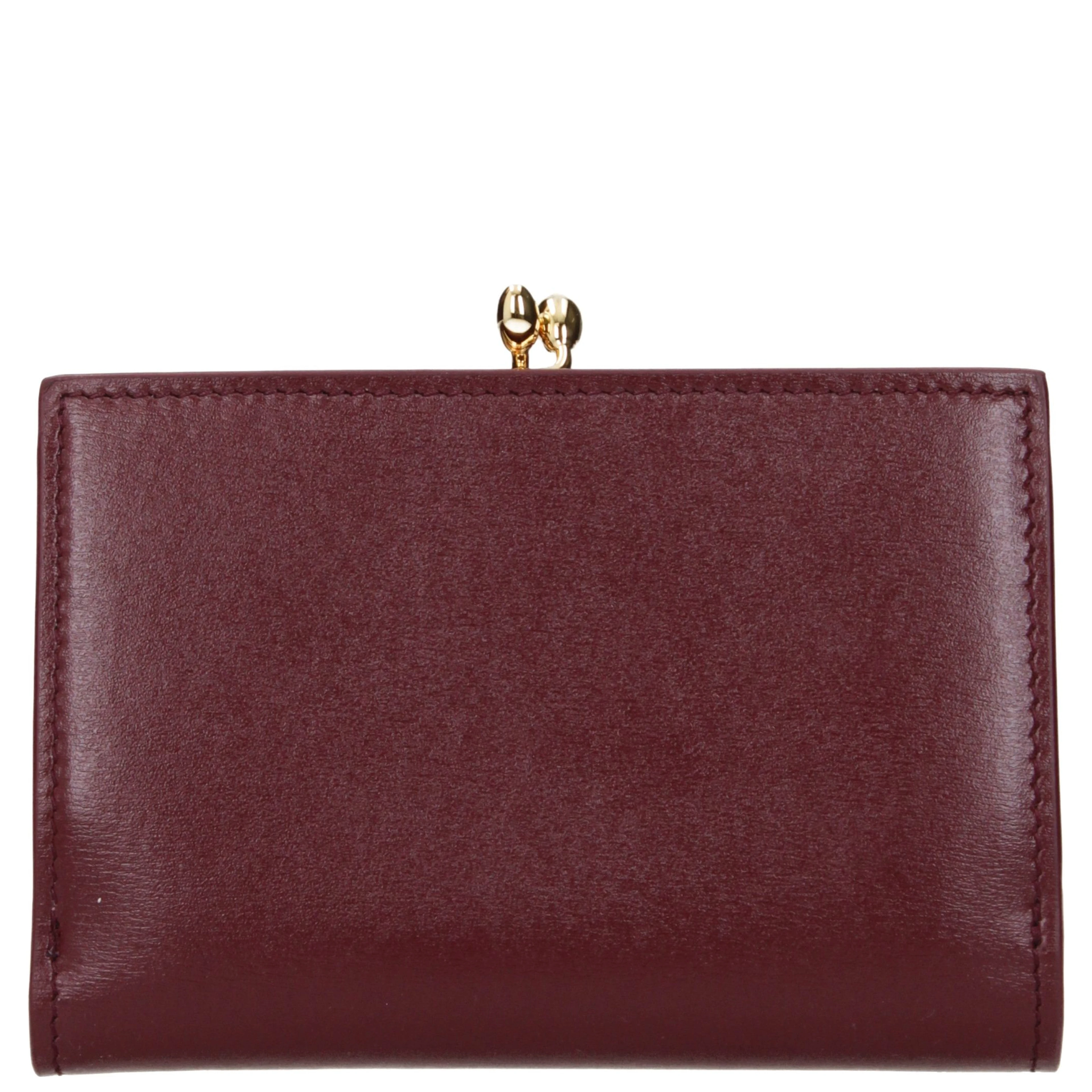 Red Leather Wallet