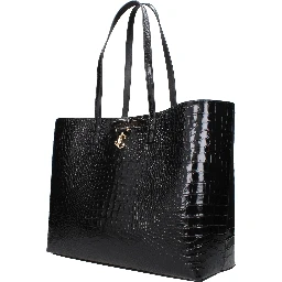 Black Leather Shoulder Bag