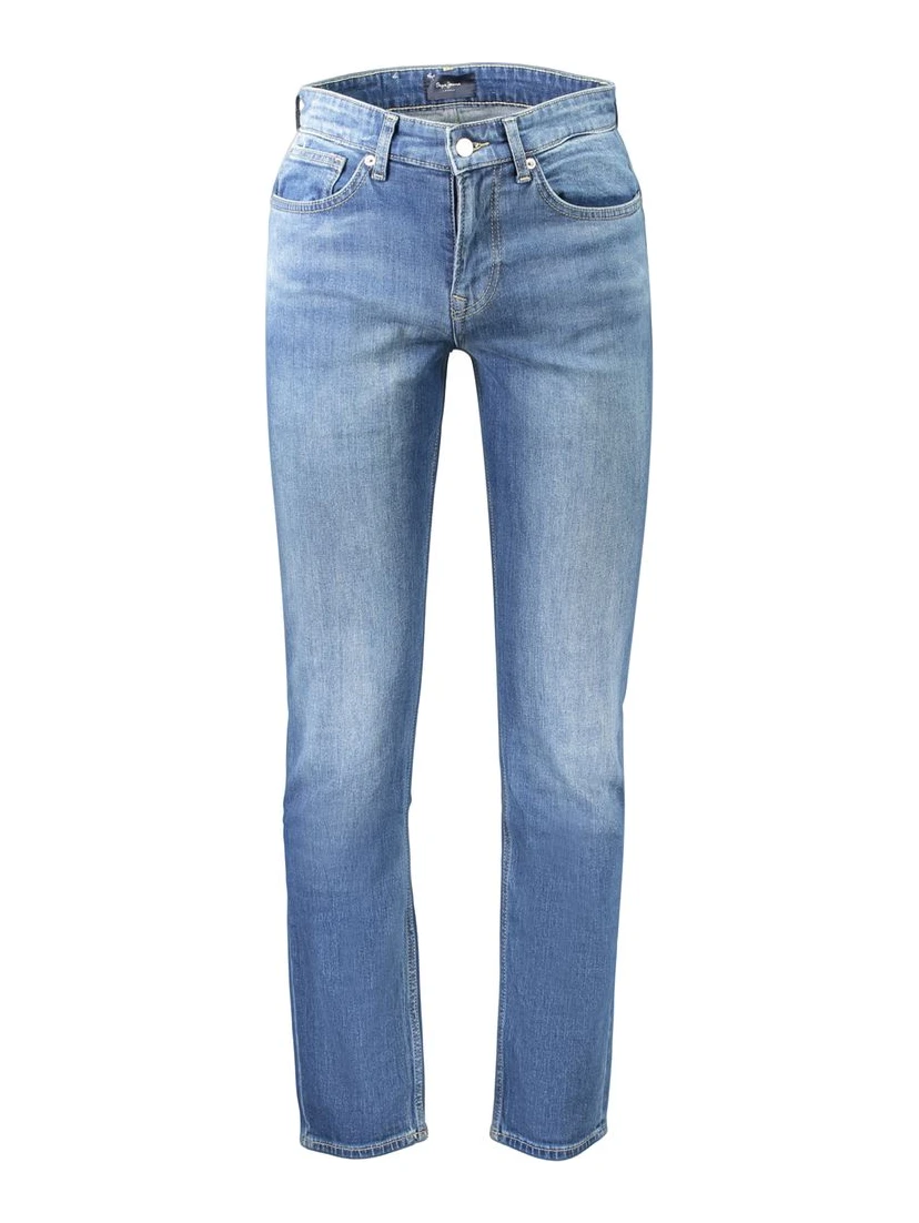 Blue Cotton Men's Jeans