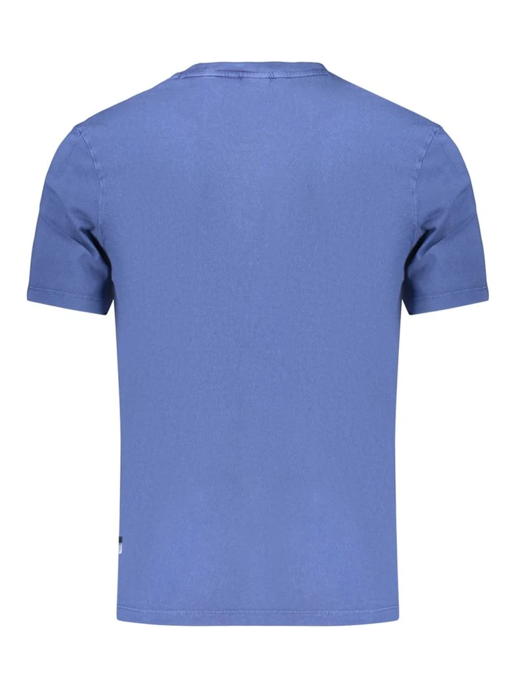 Blue Cotton Male T-Shirt alternative