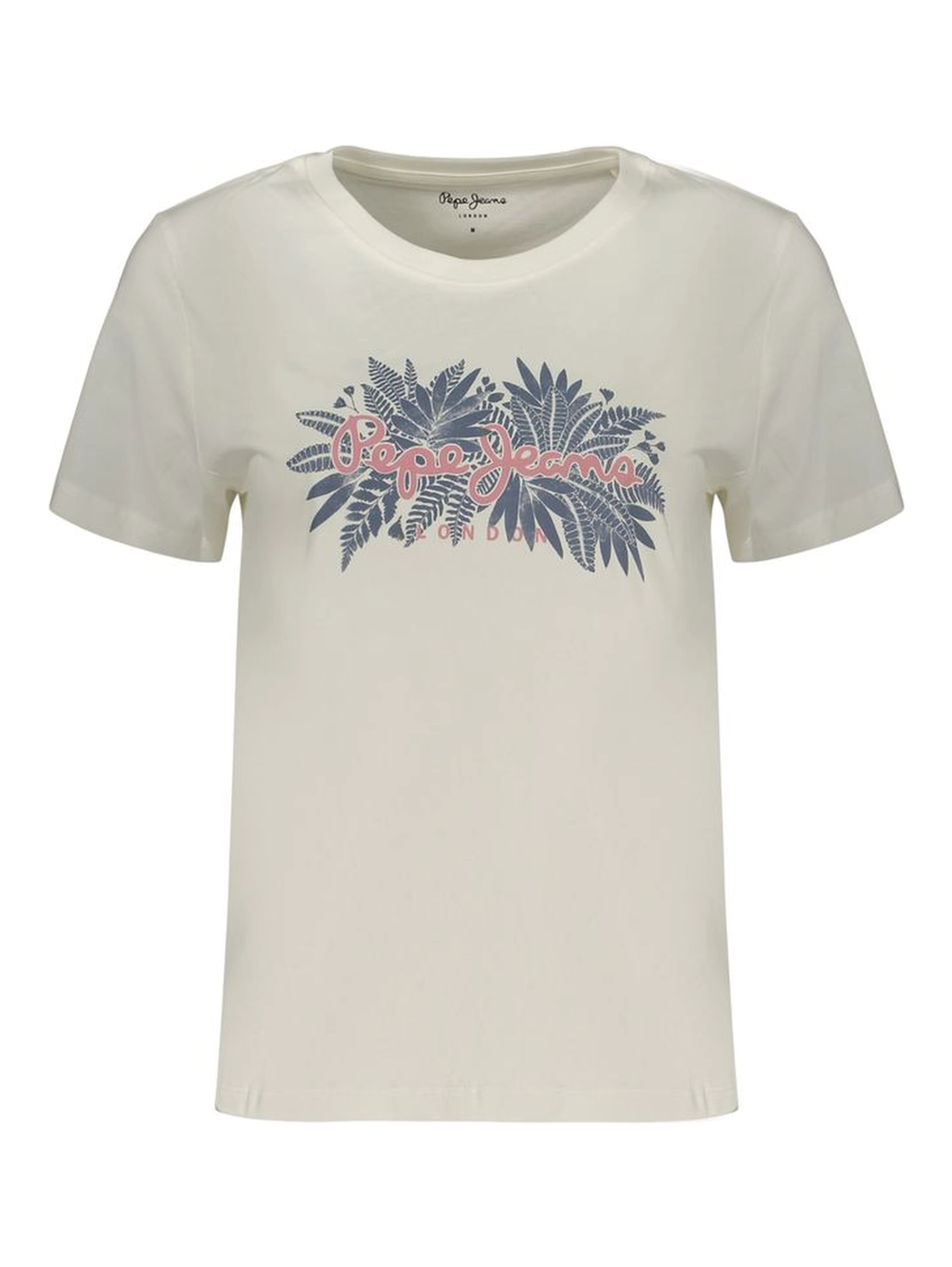White Cotton Women's T-Shirt
