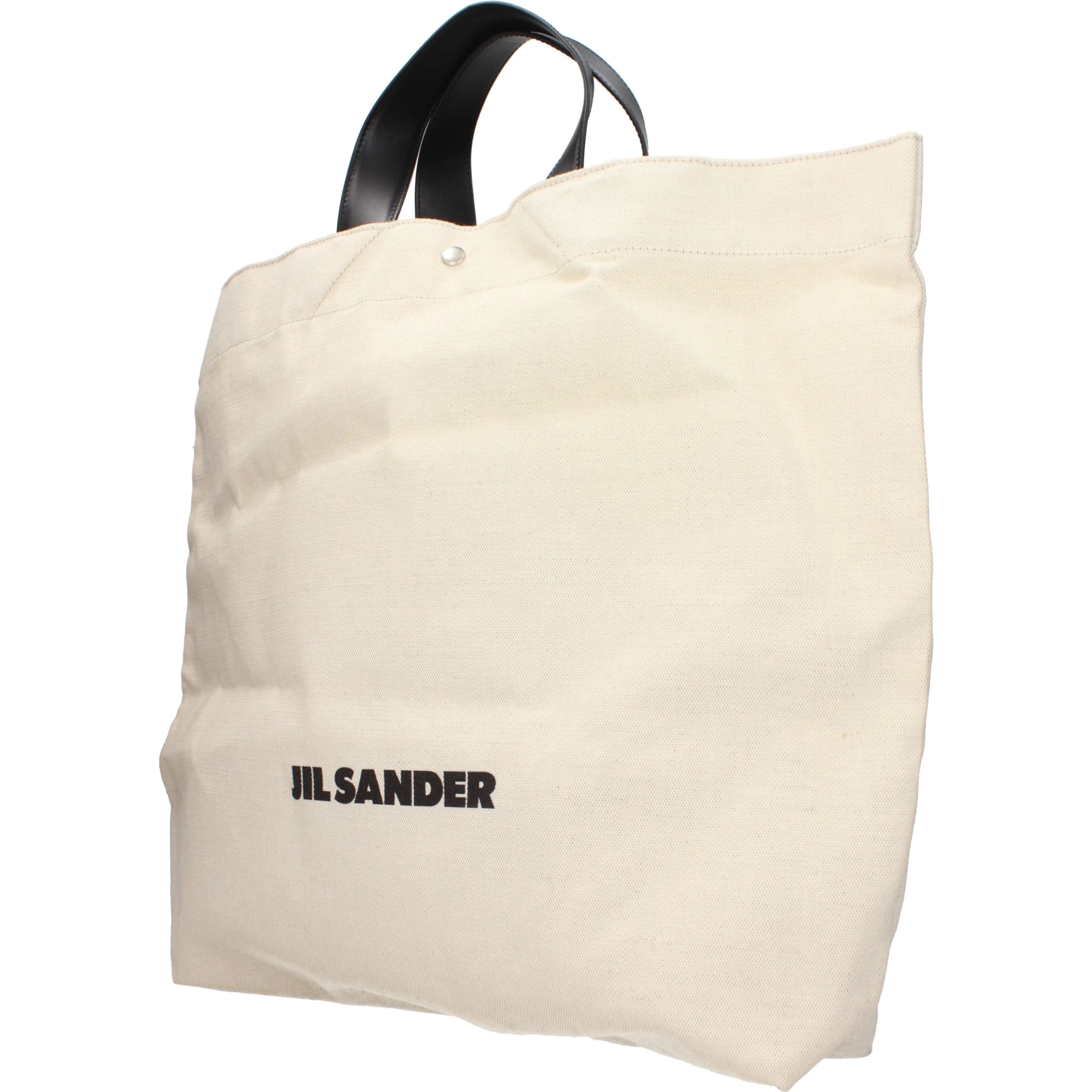 Beige Fabric Handbag