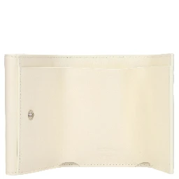 White Leather Wallet