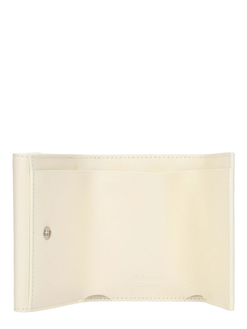 White Leather Wallet