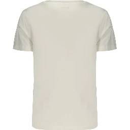 White Cotton Women's T-Shirt