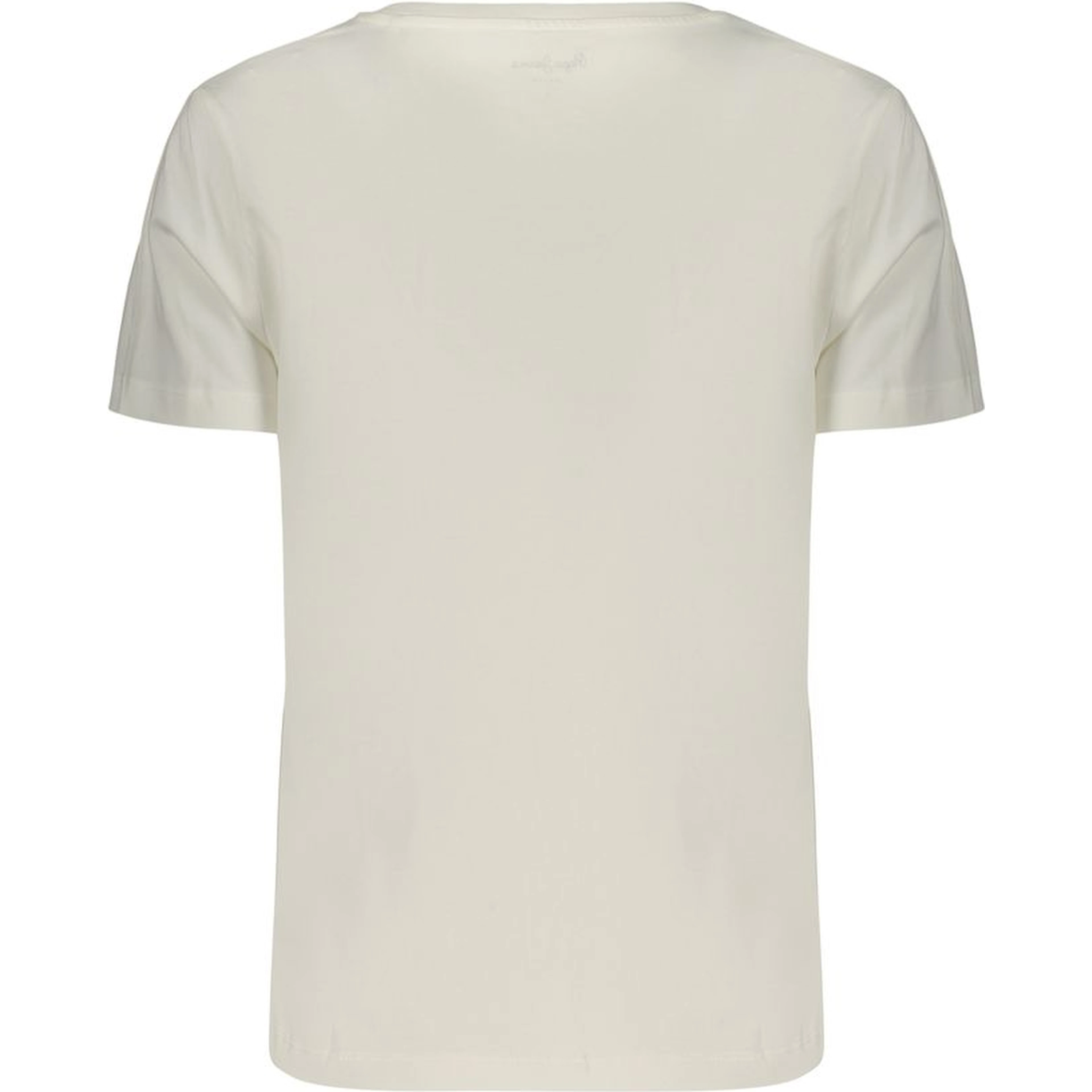 White Cotton Women's T-Shirt