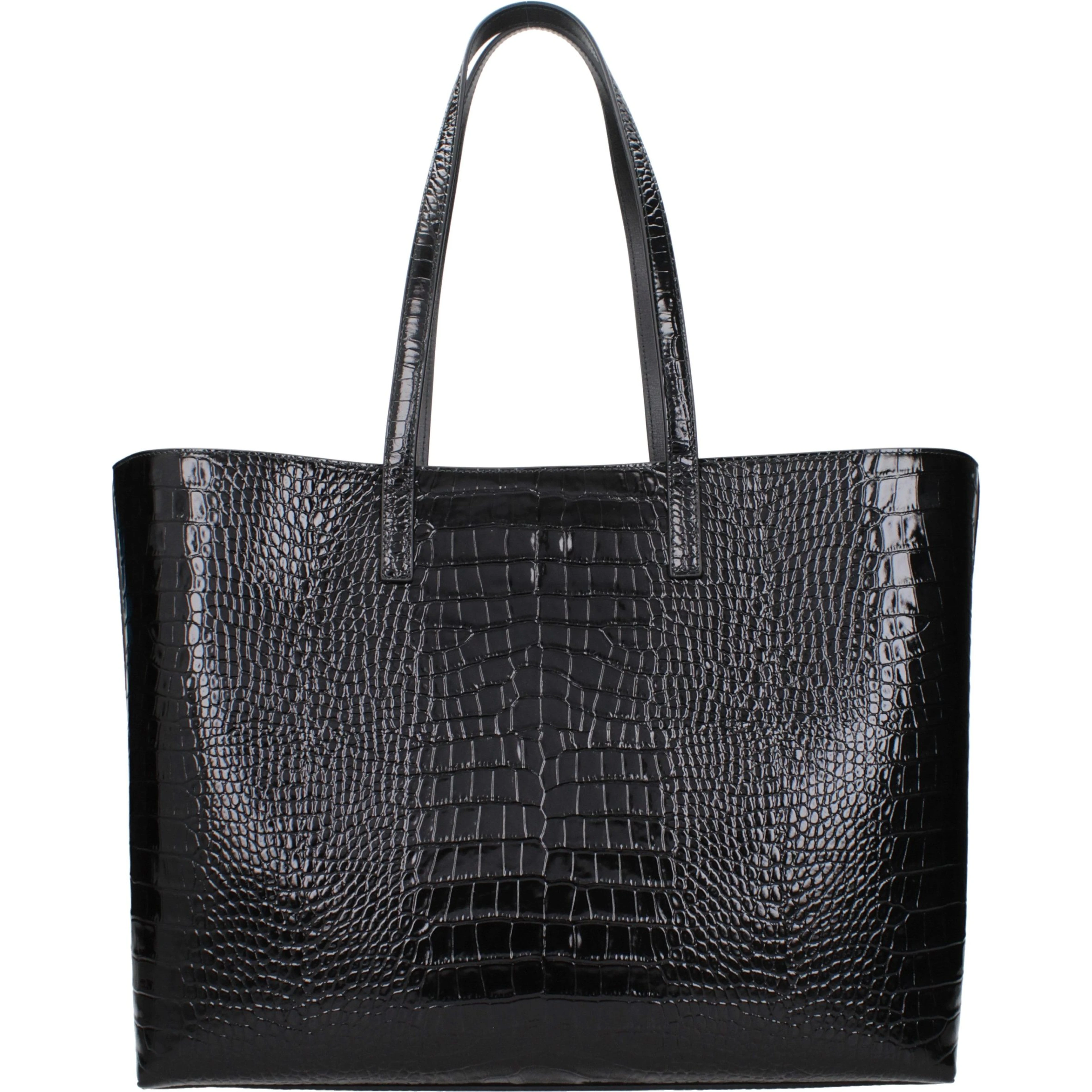 Black Leather Shoulder Bag