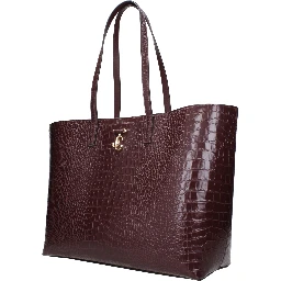 Red Leather Shoulder Bag