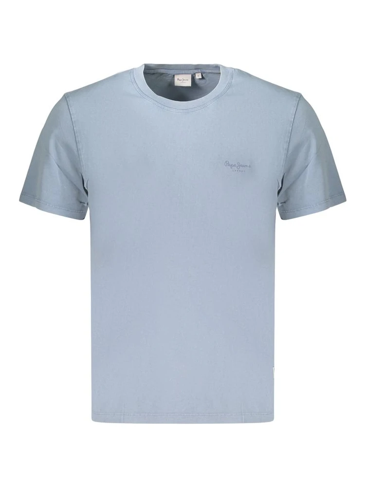 Azzurro Cotton Men's T-Shirt