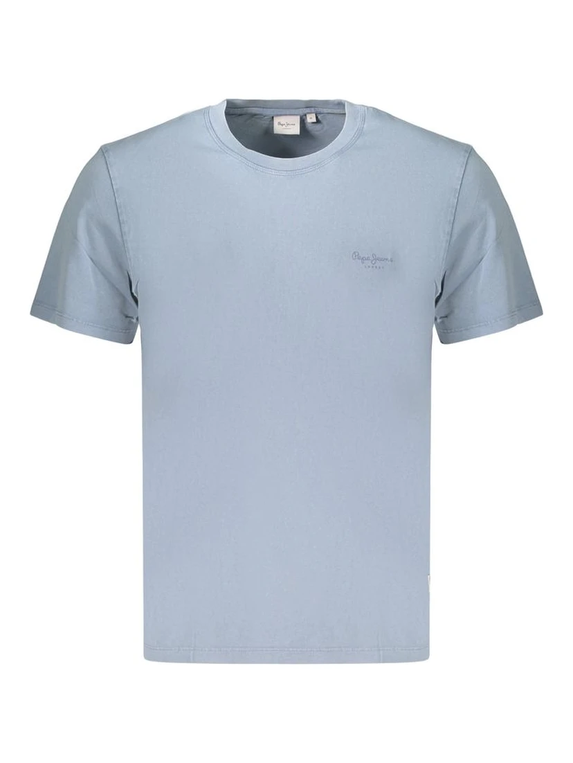 Azzurro Cotton Men's T-Shirt