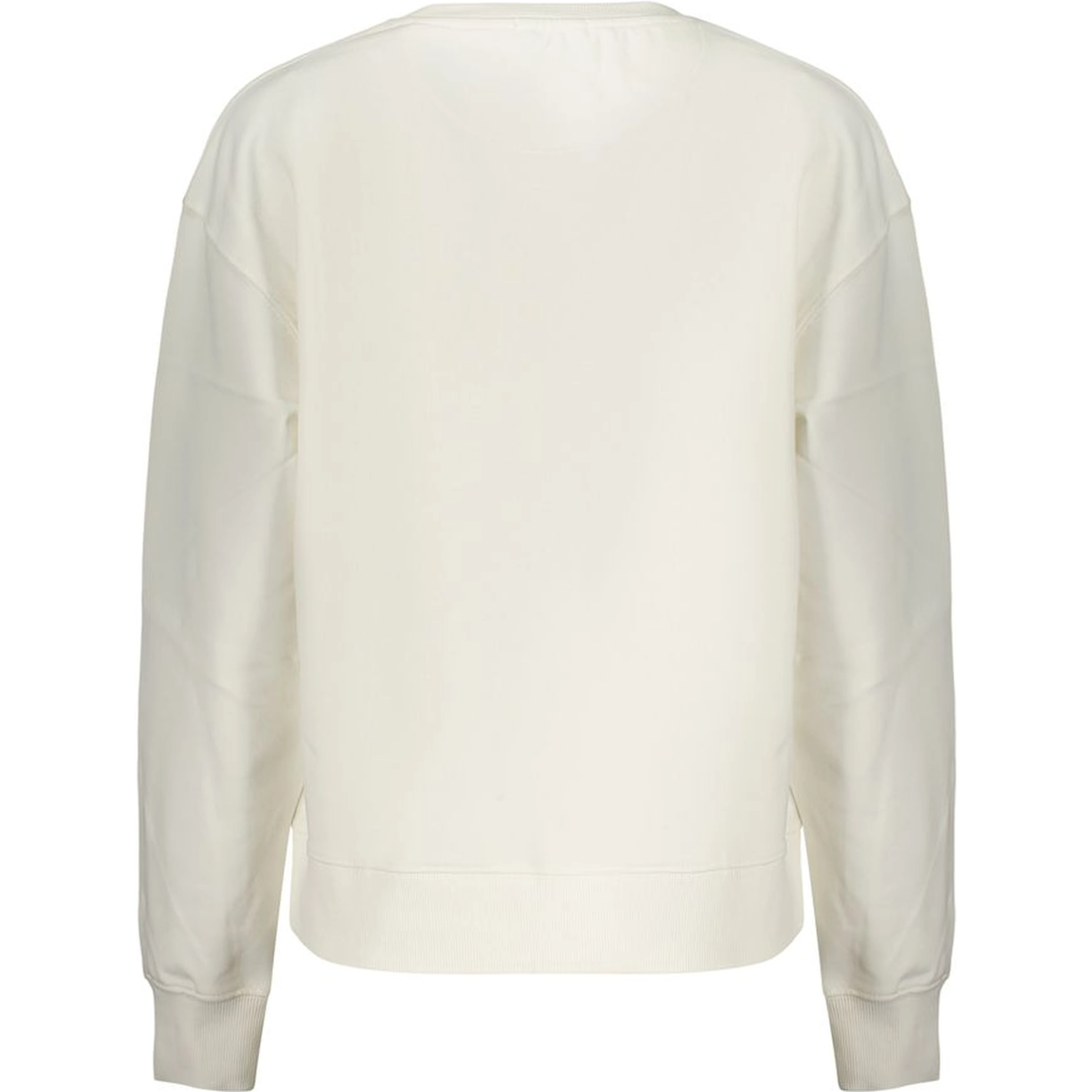 White Cotton Women's Sweatshirt