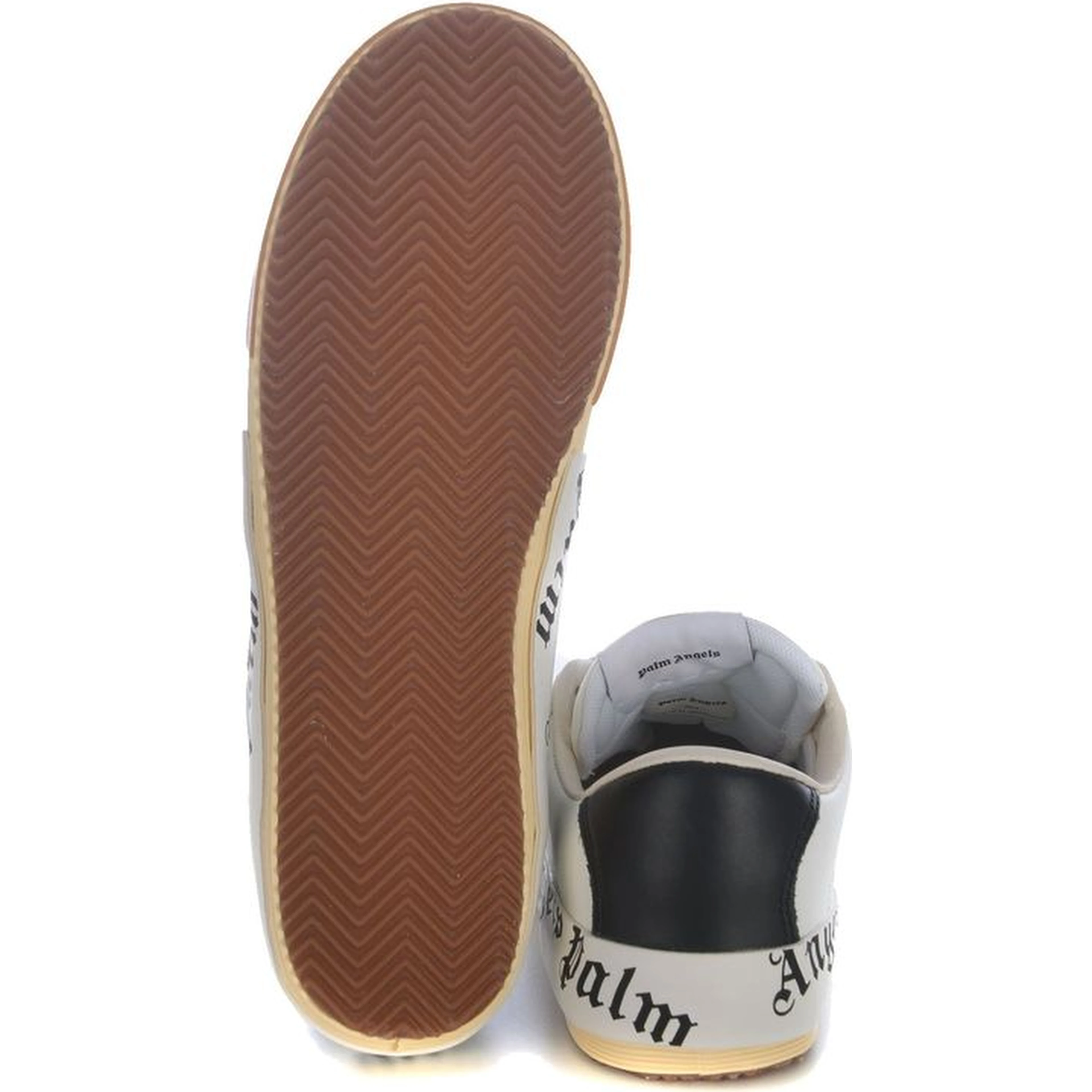 Beige Calfskin Low Top Sneakers
