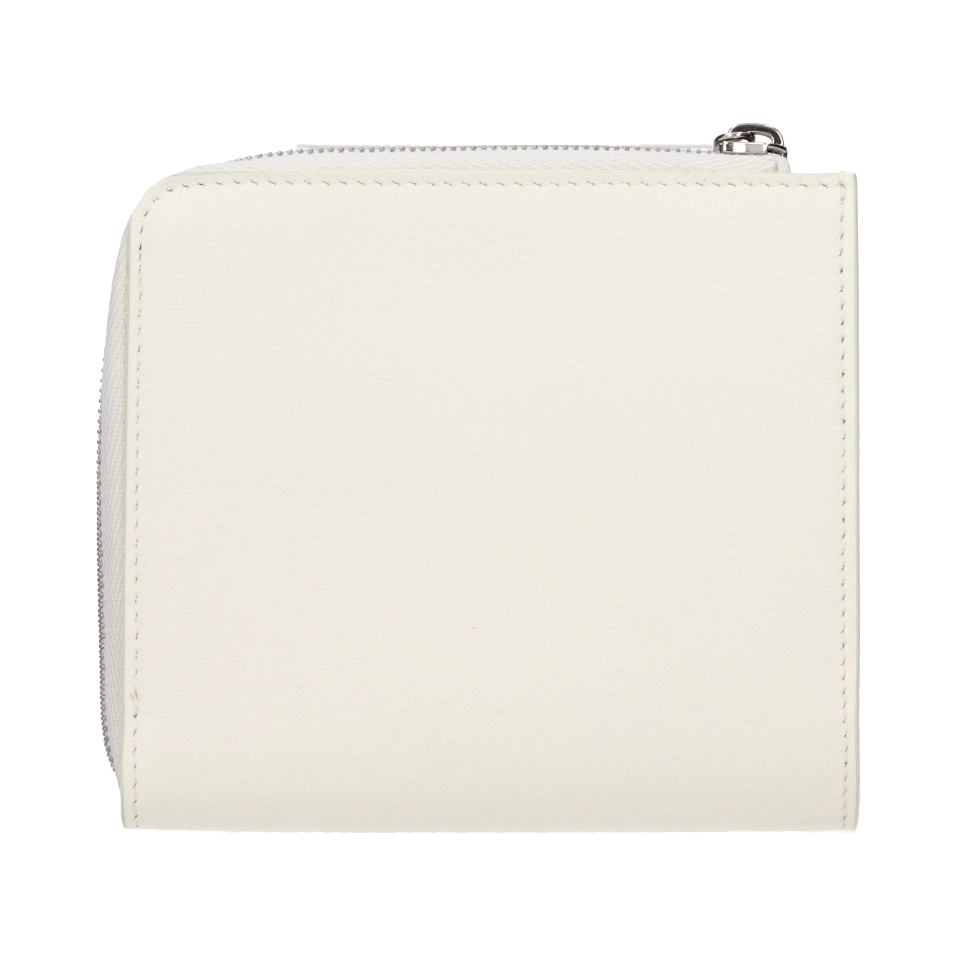 White Leather Wallet